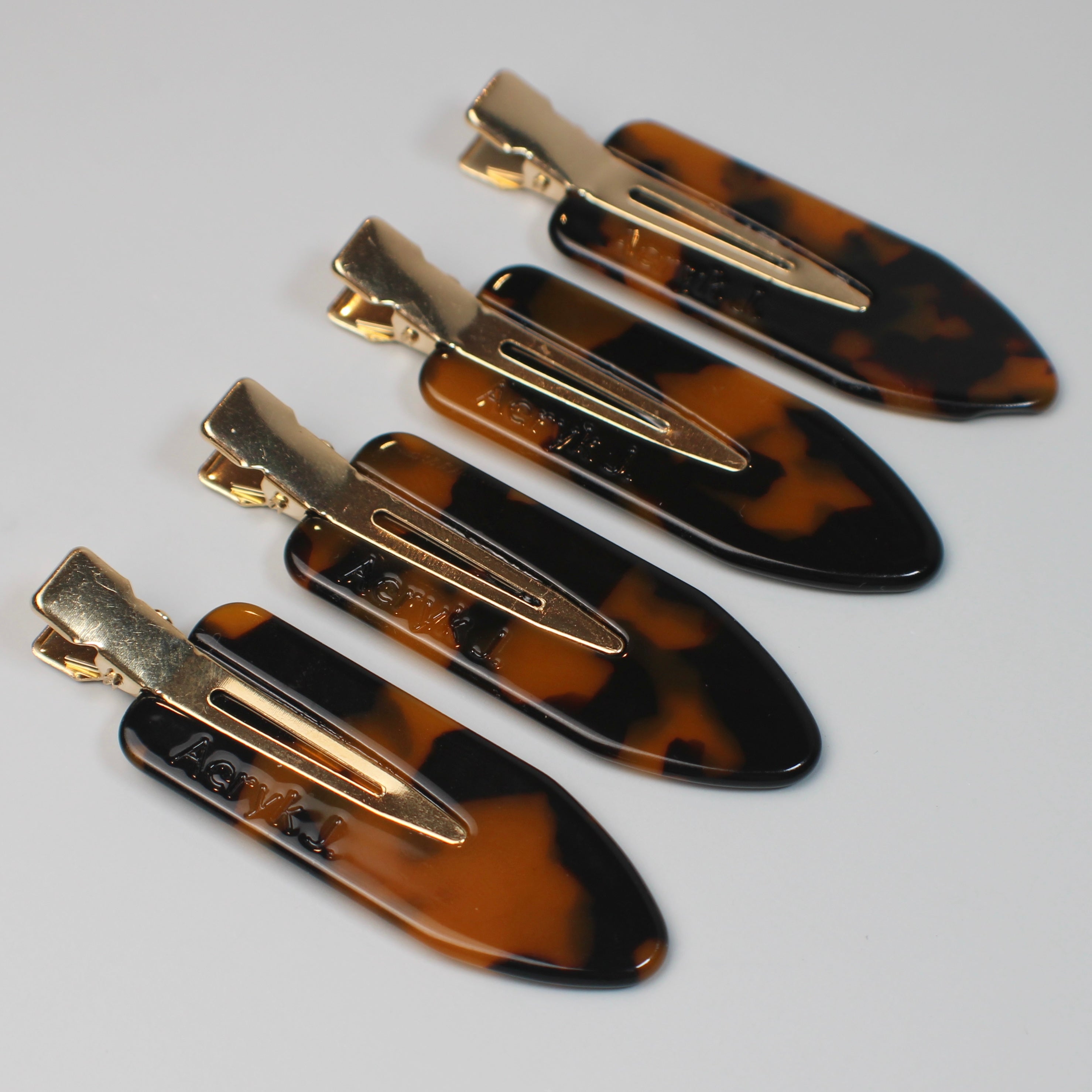 Acetate No Crease (hair clips) 4pieces