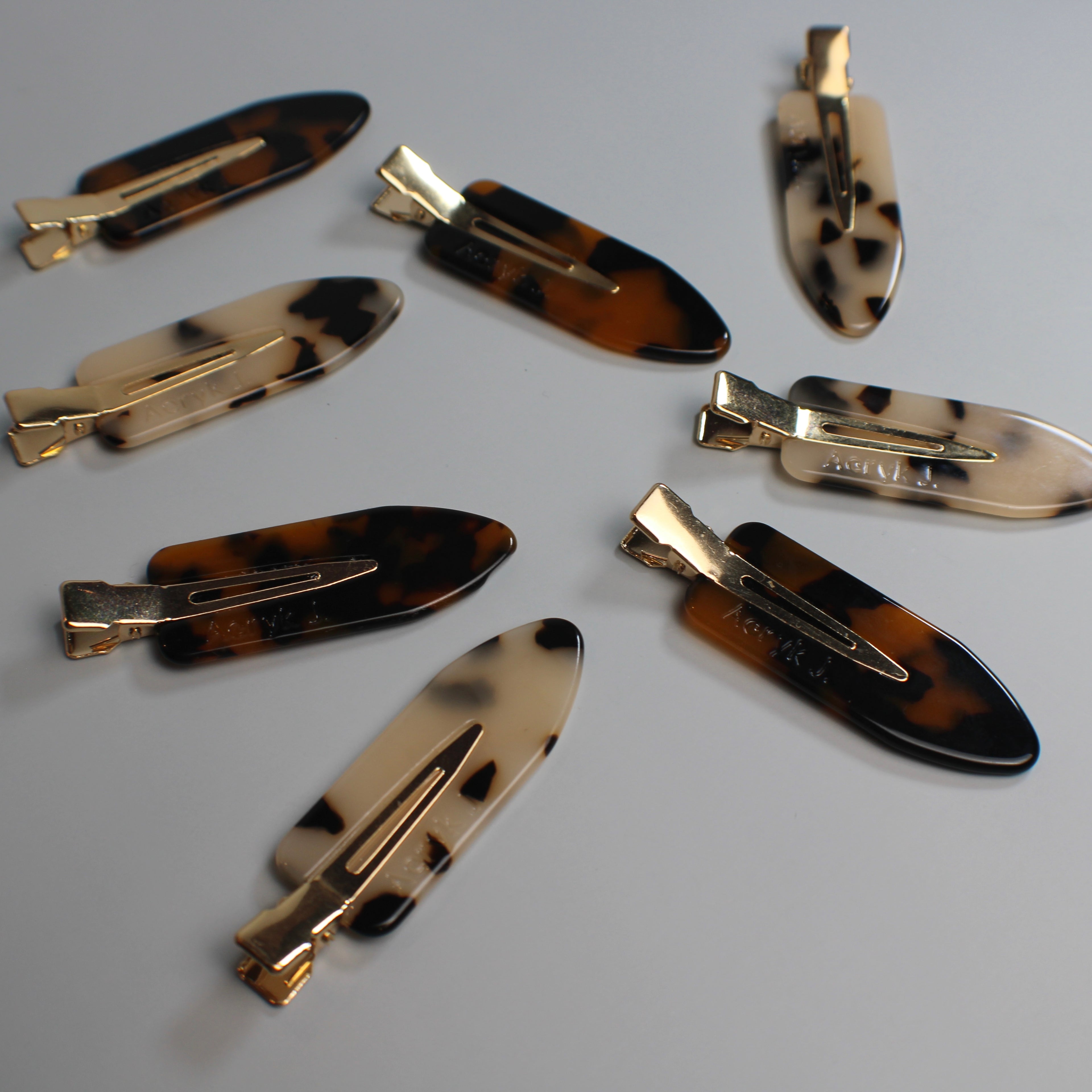 Acetate No Crease (hair clips) 4pieces