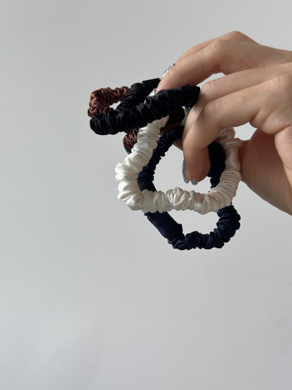 100% Mulberry Silk Scrunchies