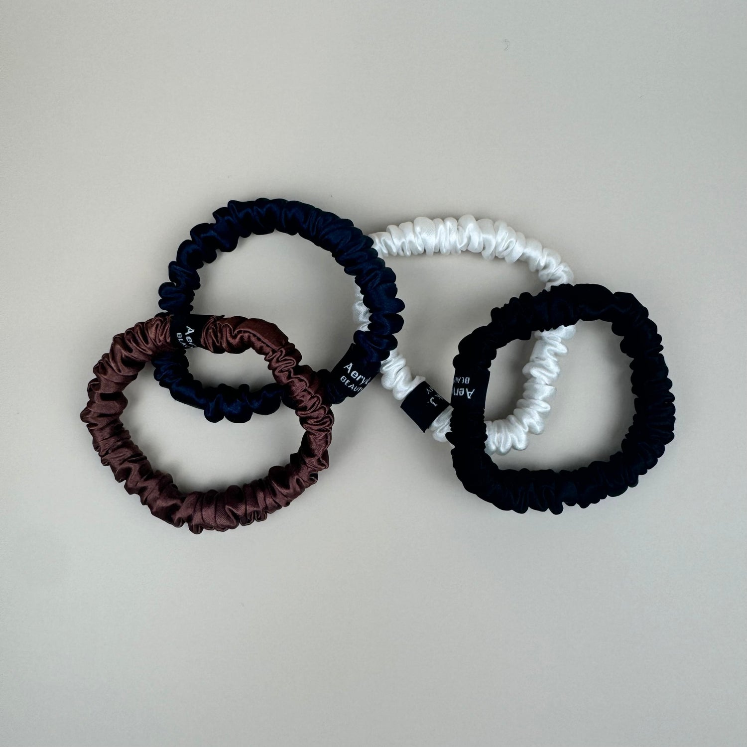 100% Mulberry Silk Scrunchies