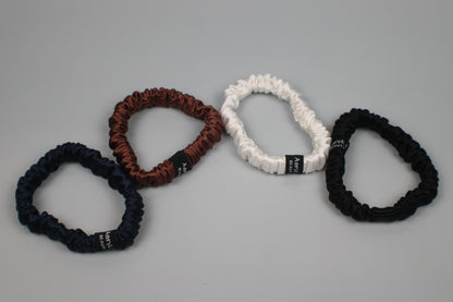 100% Mulberry Silk Scrunchies