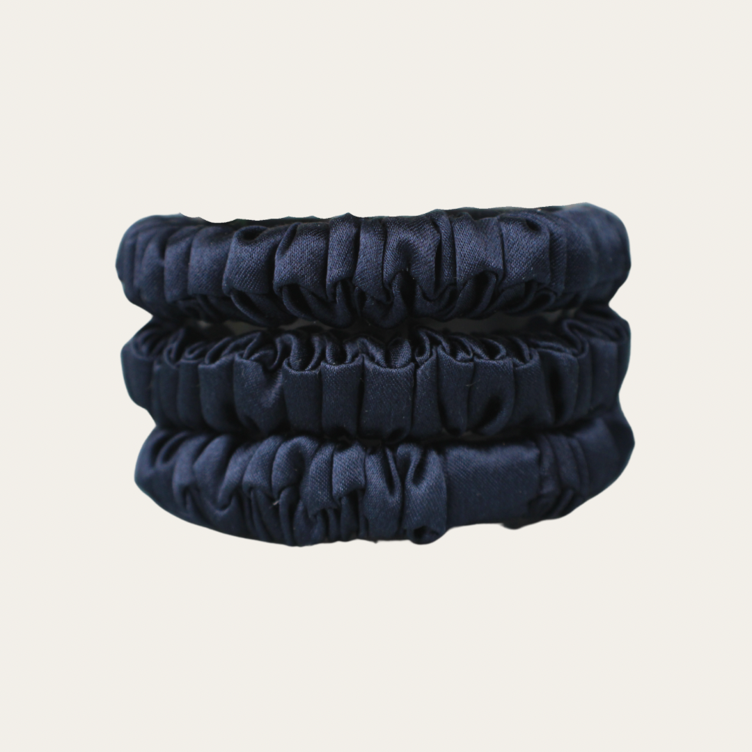 100% Mulberry Silk Scrunchies