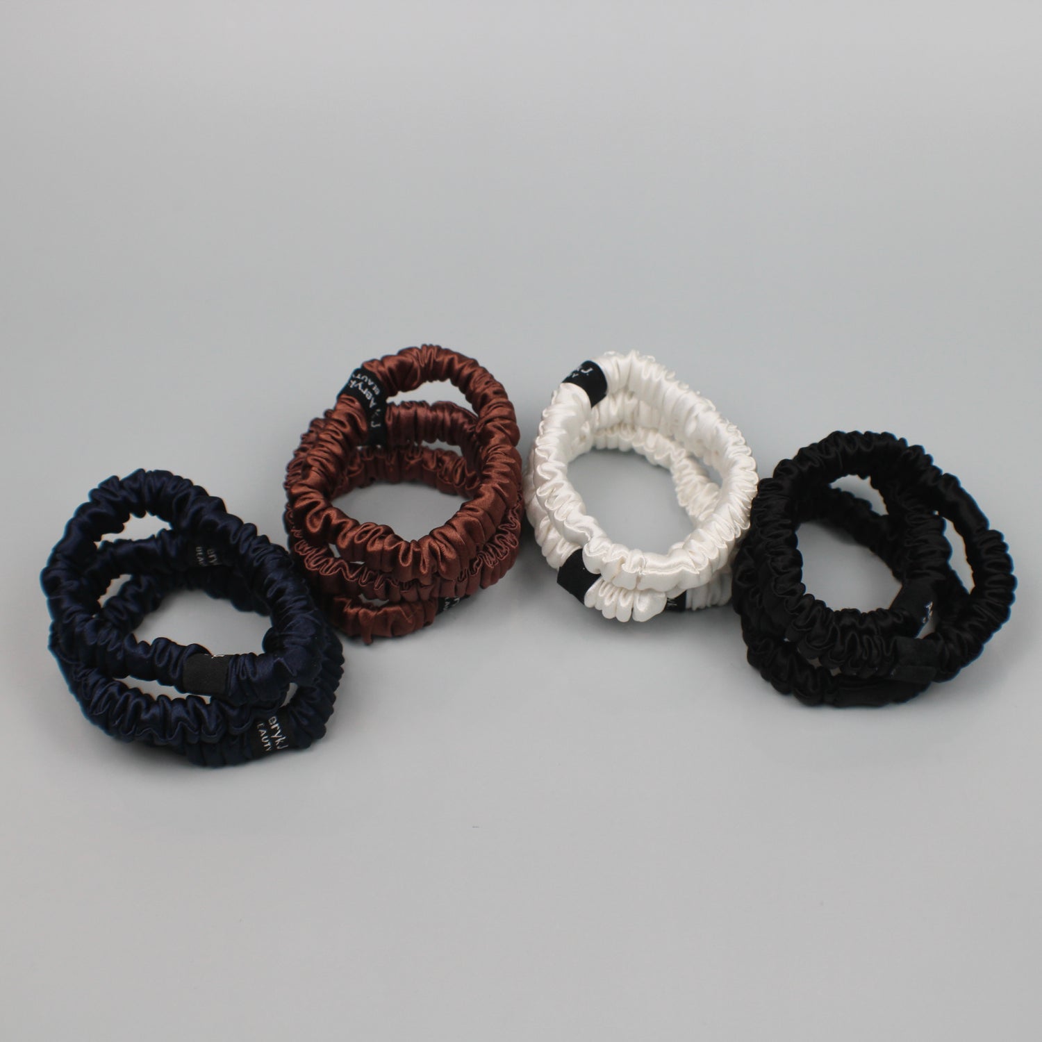 100% Mulberry Silk Scrunchies
