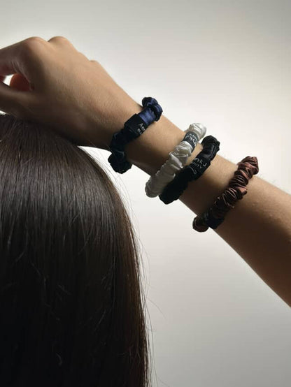 100% Mulberry Silk Scrunchies