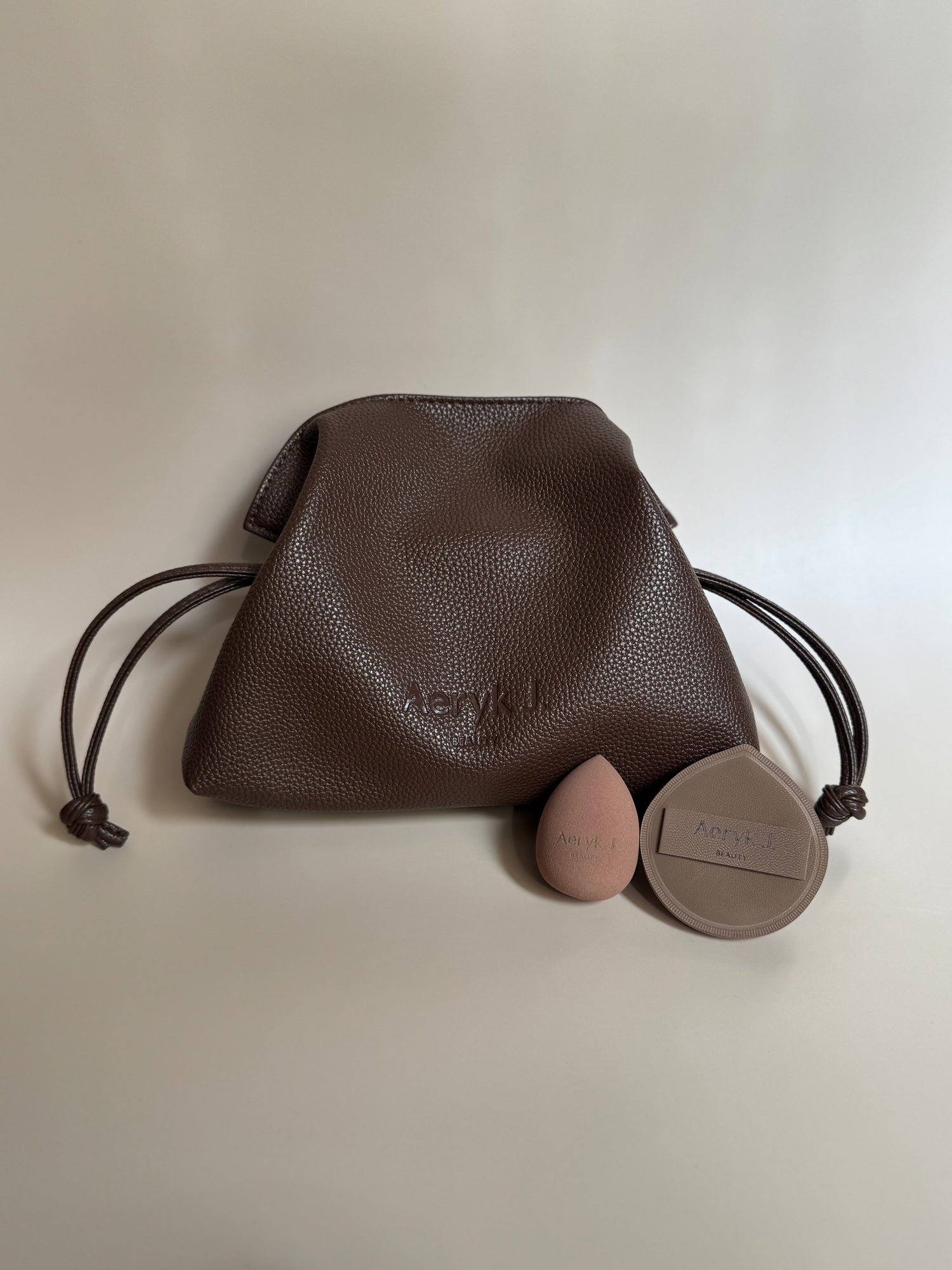 The Atelier Pouch - Luxury Vegan Leather Cosmetic Bag